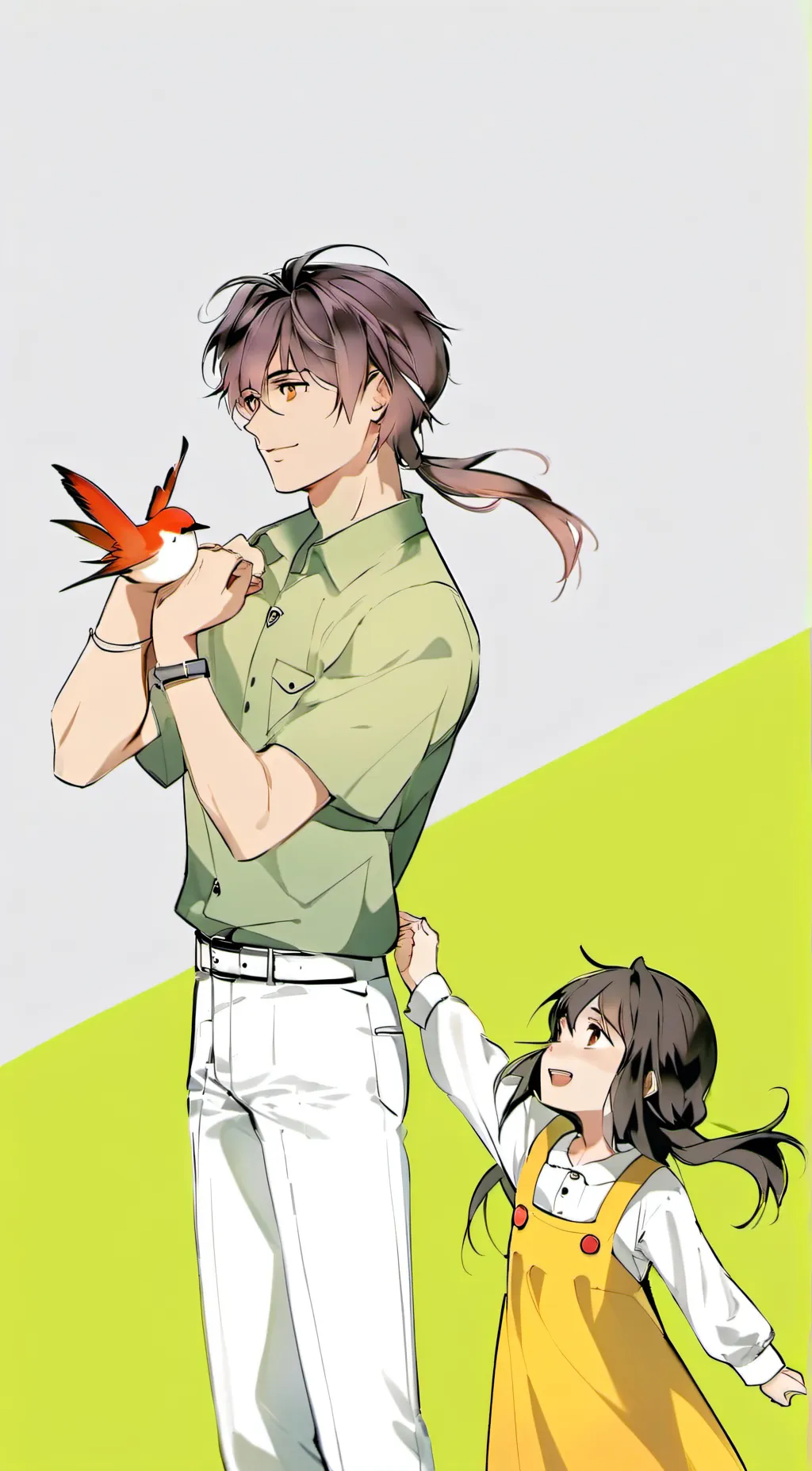 ai character: Hunter background