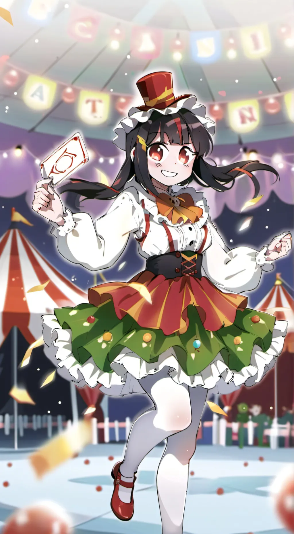 ai character: Pomni background