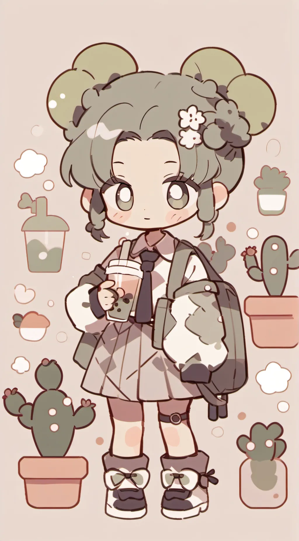 ai character: Olivia  background