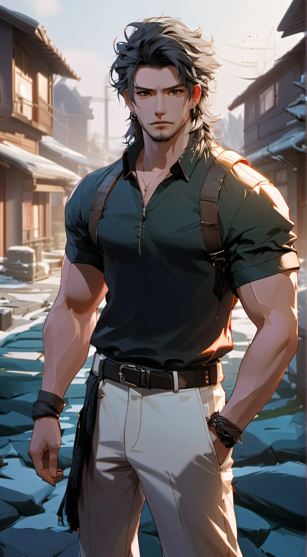 ai character: Akira background