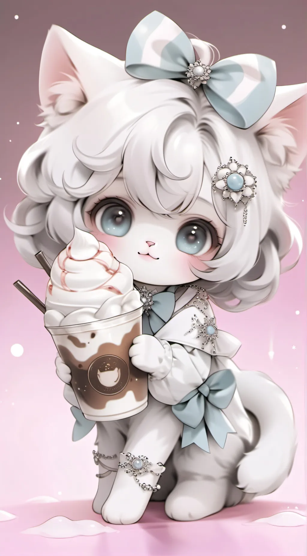 ai character: muffin❀ background
