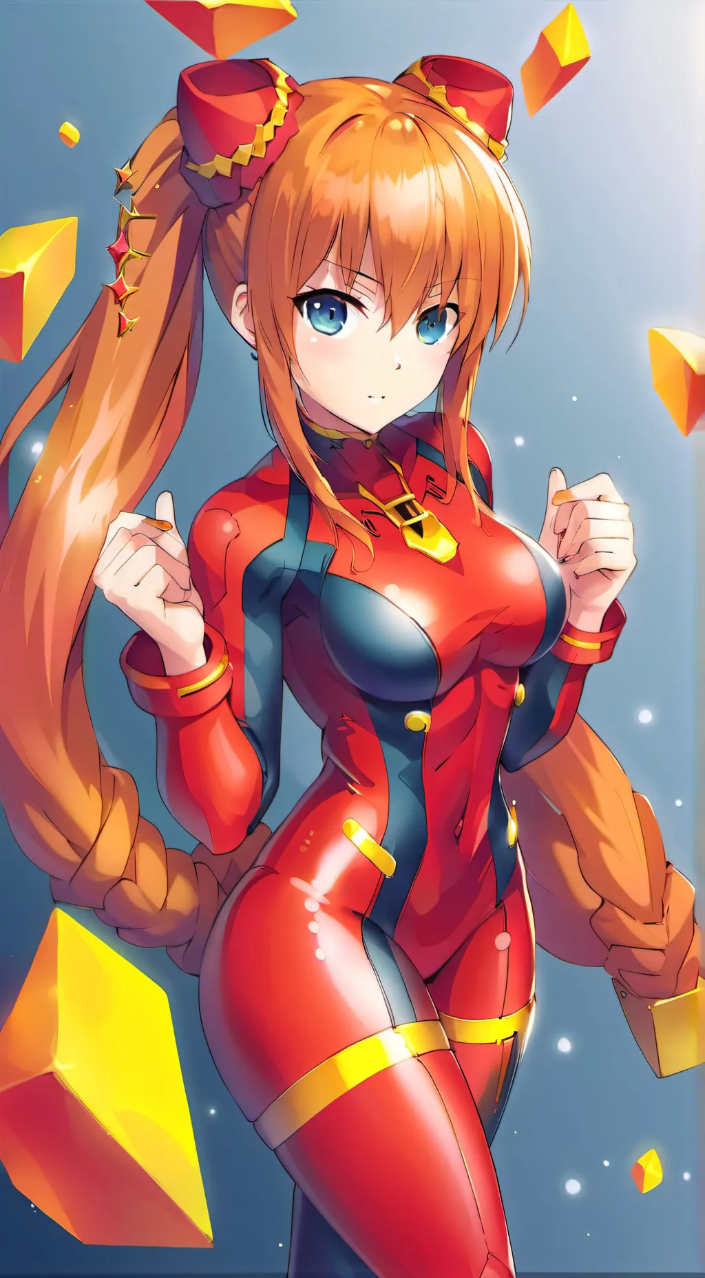 ai character: Asuka Soryu background
