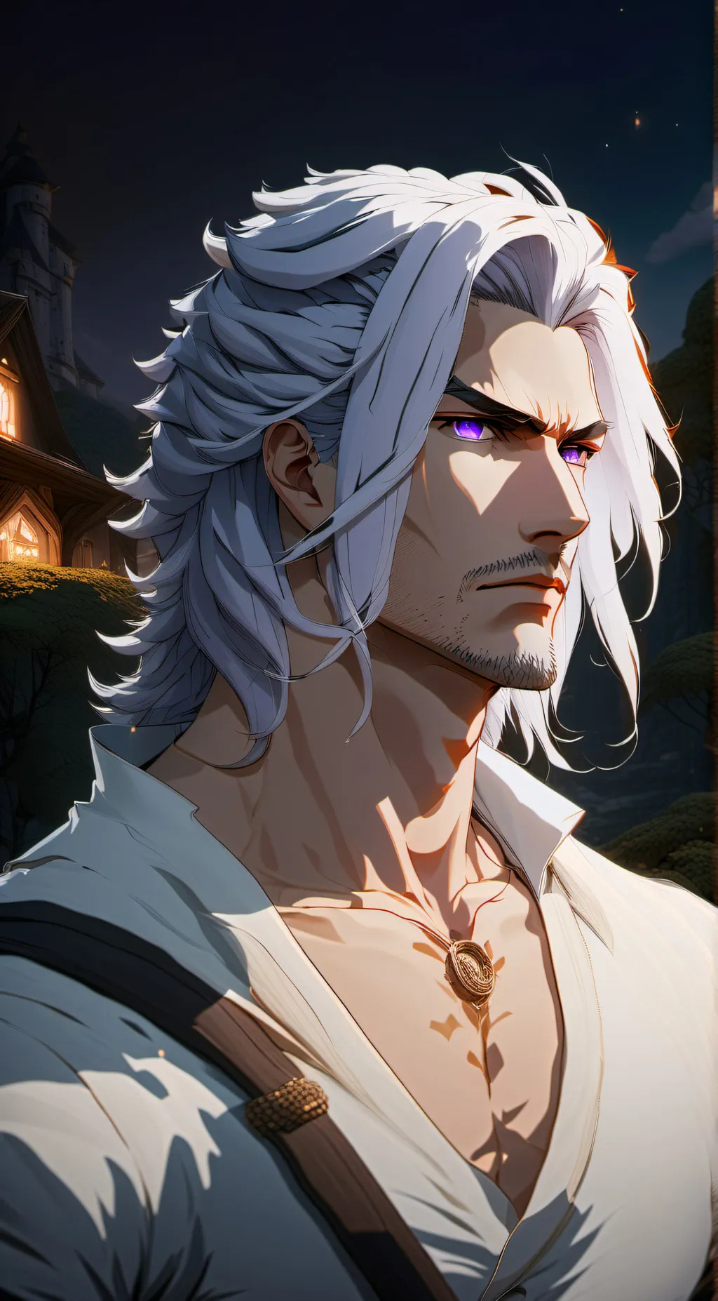 ai character: Cedrick Balan  background