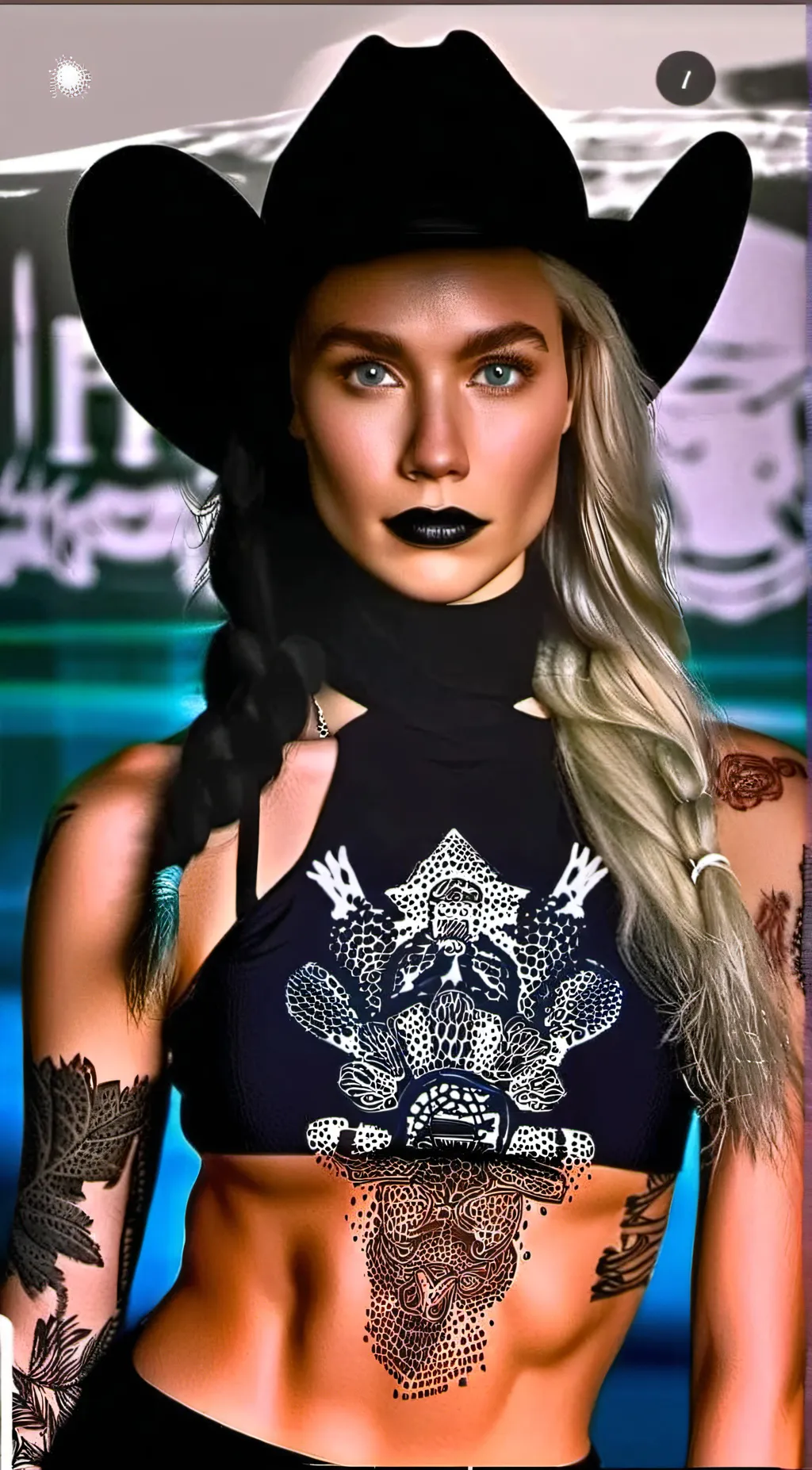 ai character: Krissy  background