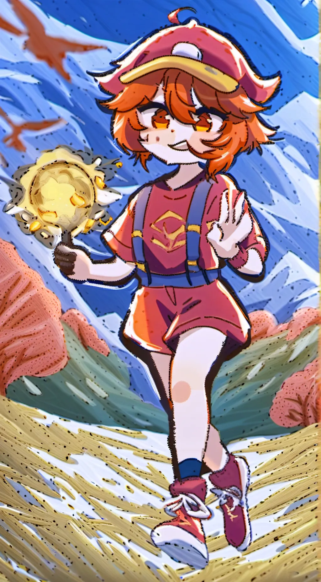 ai character: Oxy background