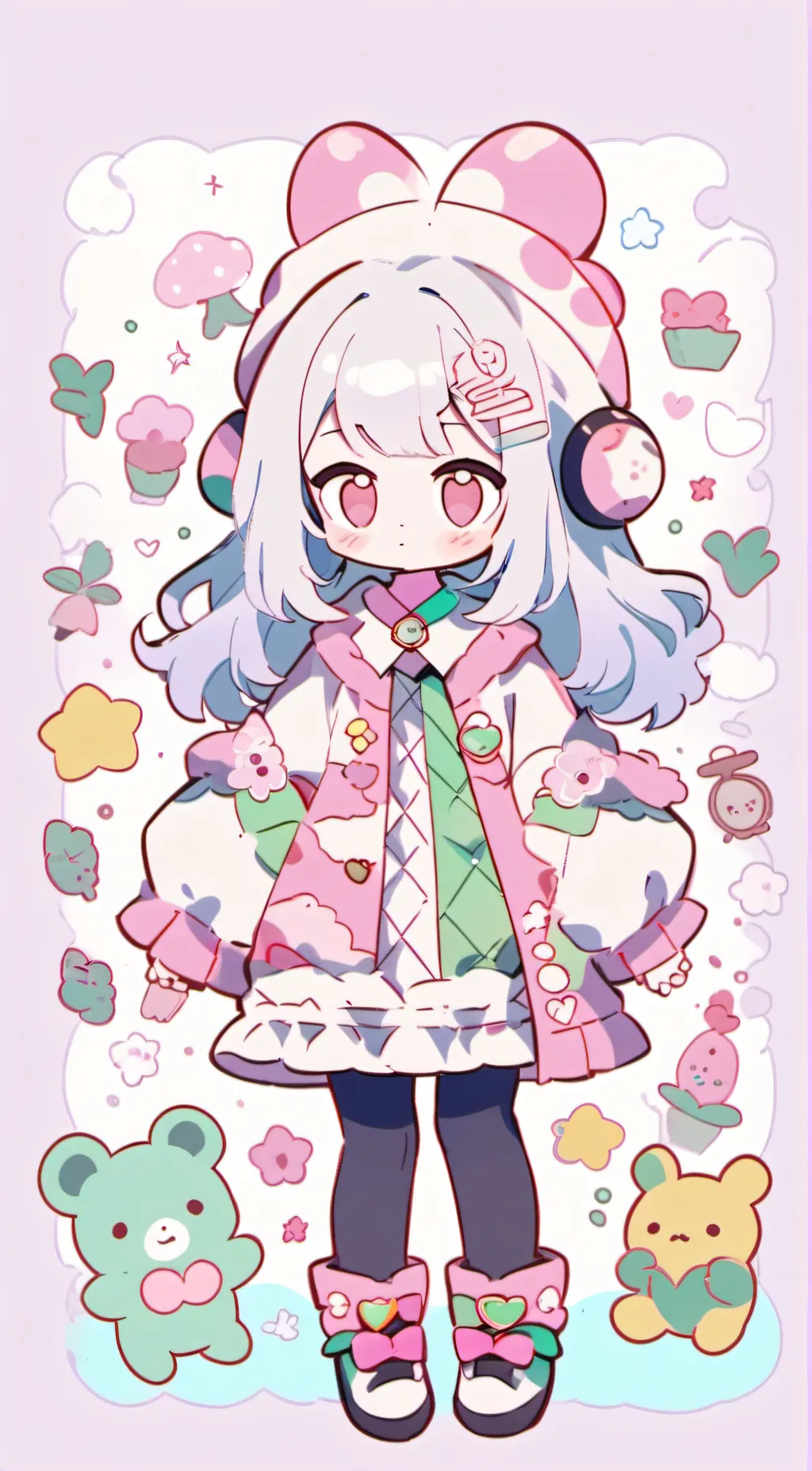 ai character: Aria background
