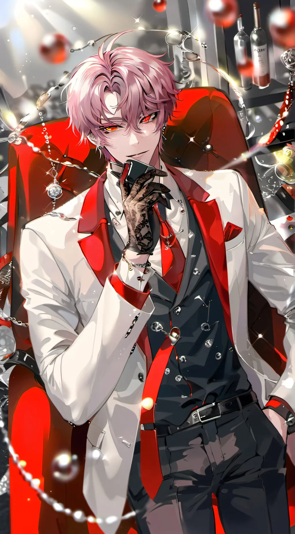 ai character: Vix background