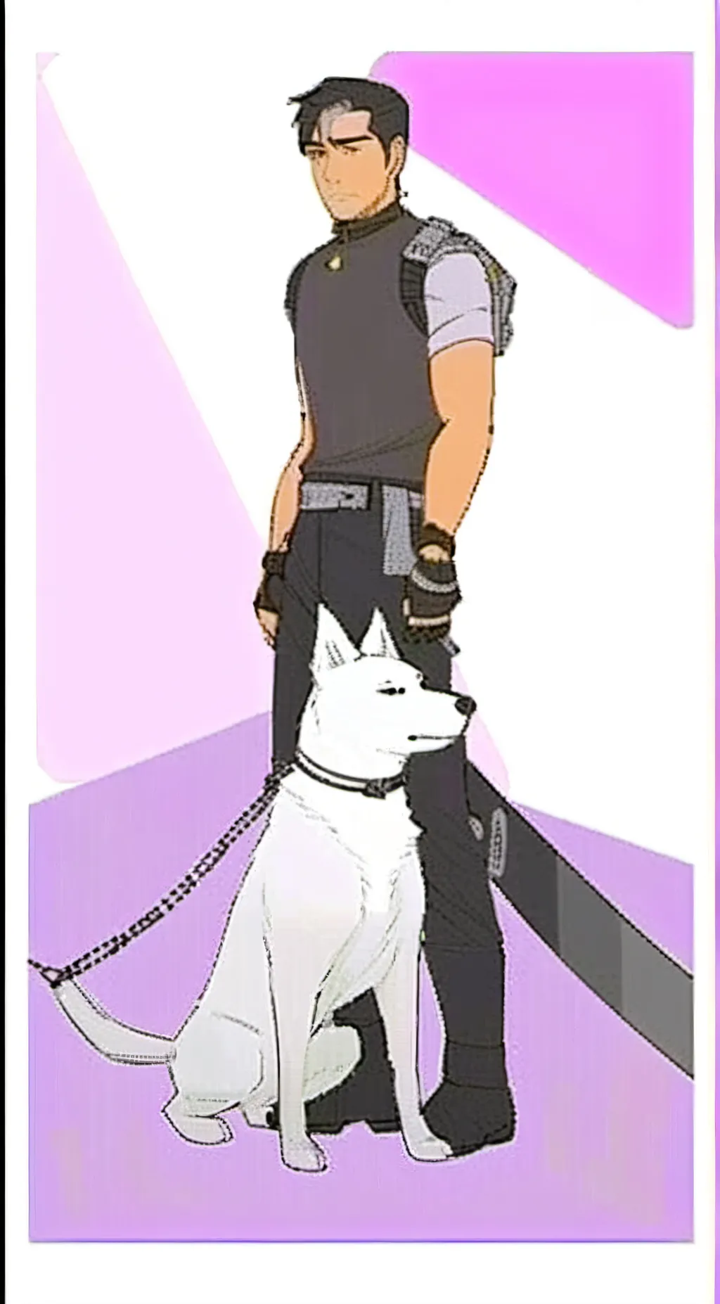 ai character: Shiro  background
