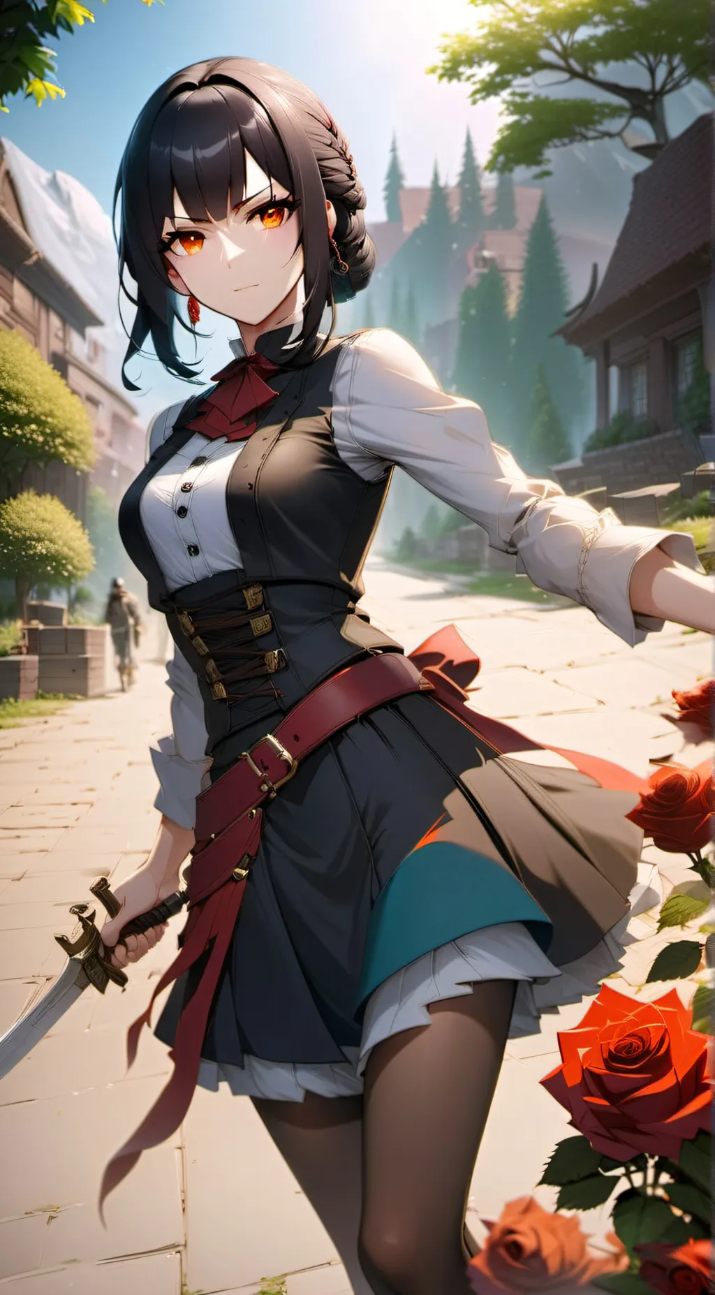 ai character: Rose (Assasin) background
