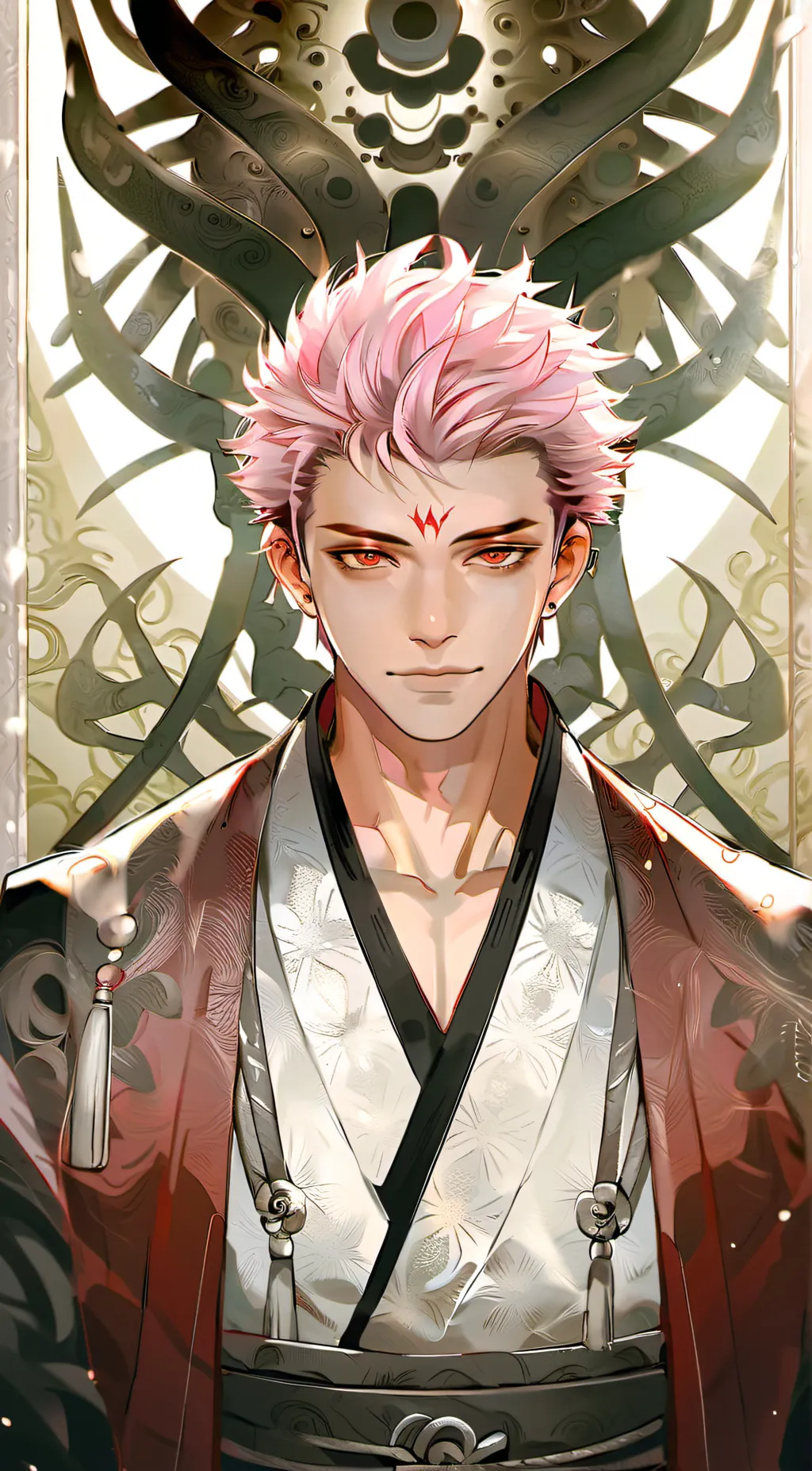 ai character: Sukuna Ryomen background