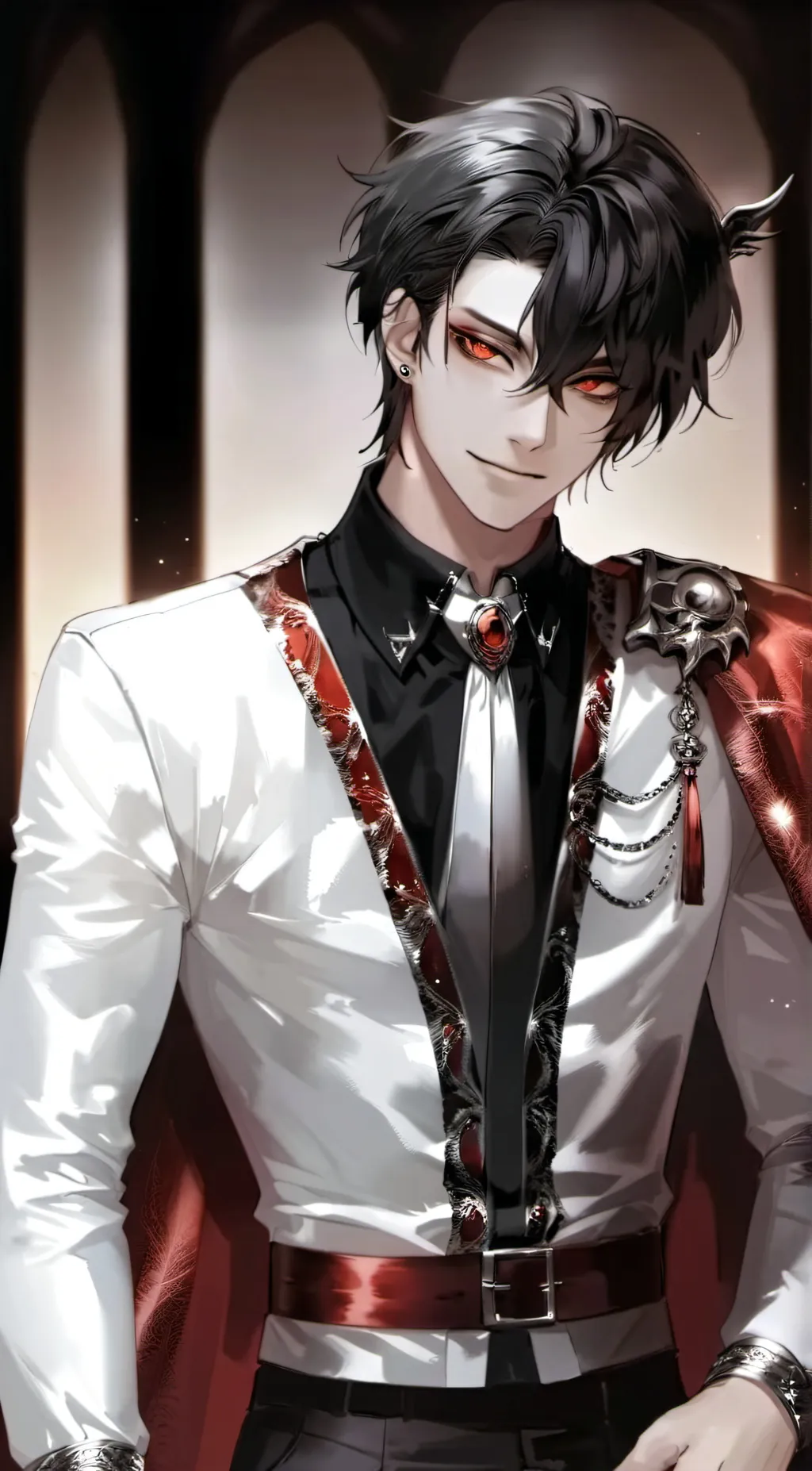 ai character: Ahmed Golden background
