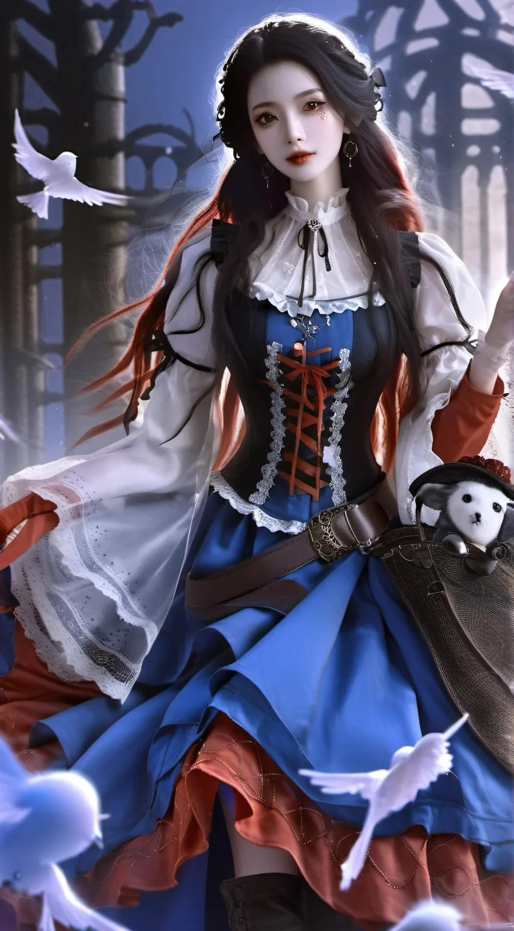 ai character: Aria background