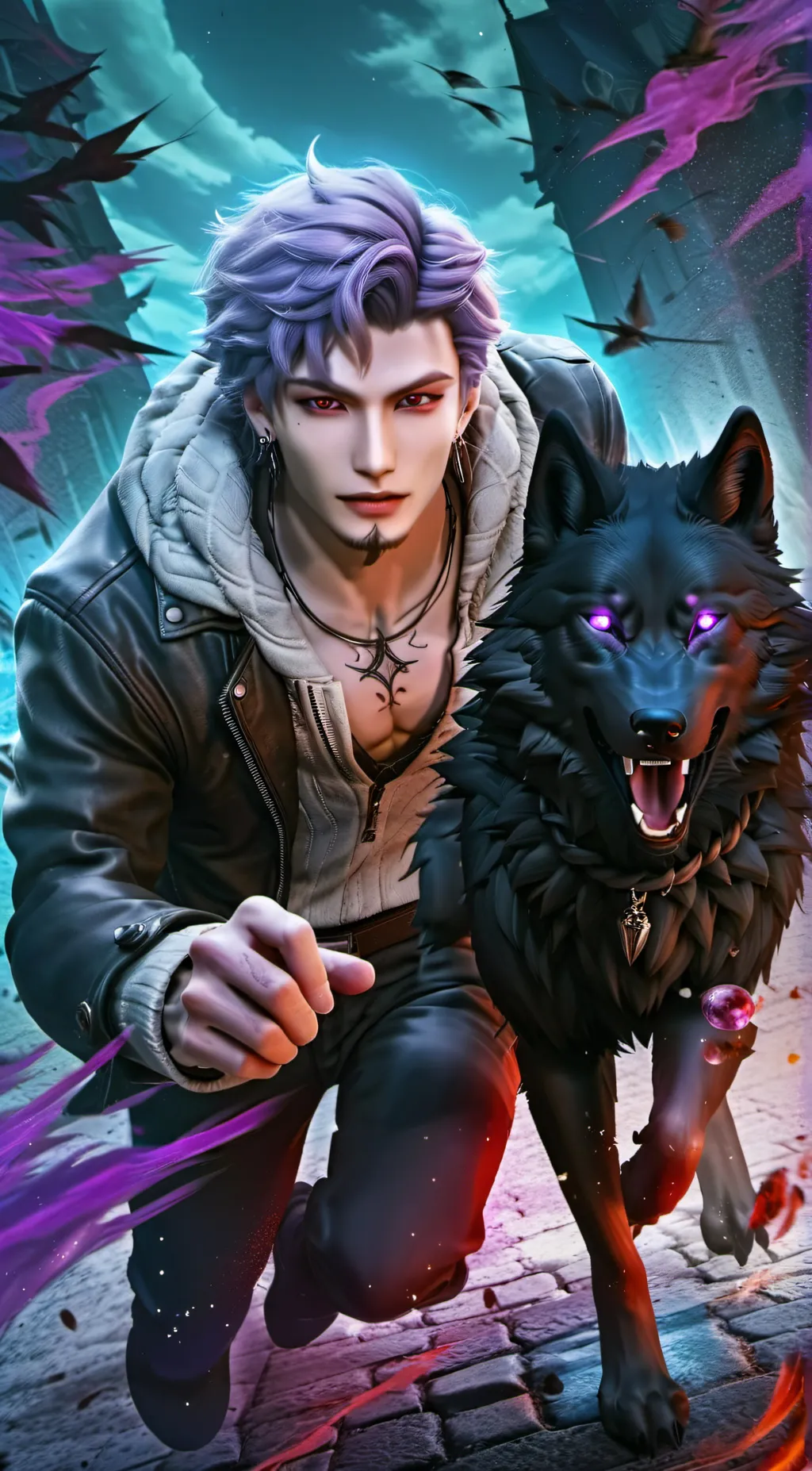 ai character: Chris background