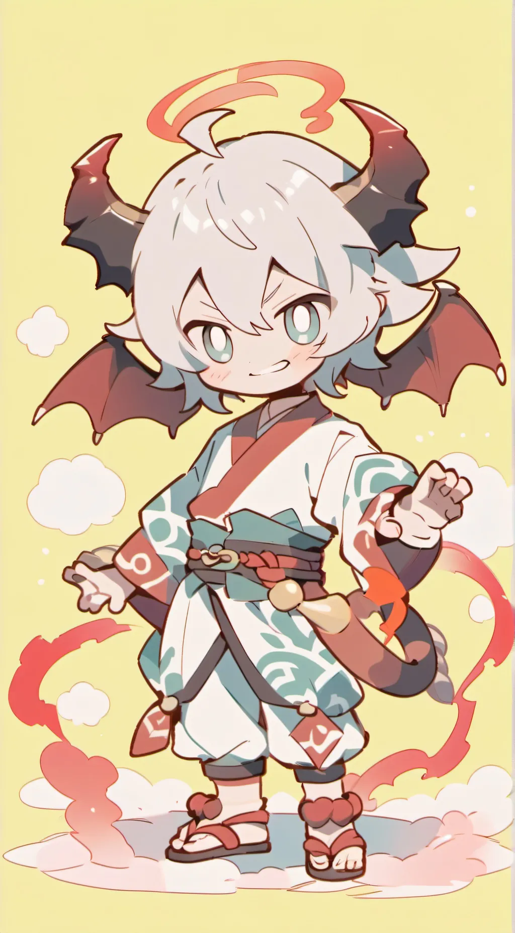 ai character: ello background