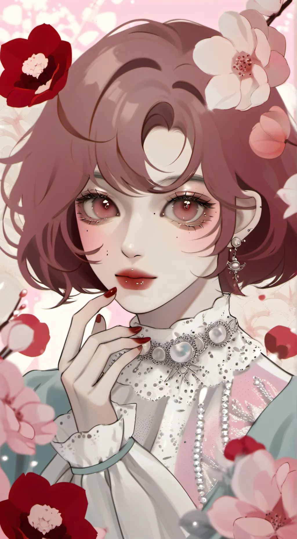 ai character: abcdeeg background
