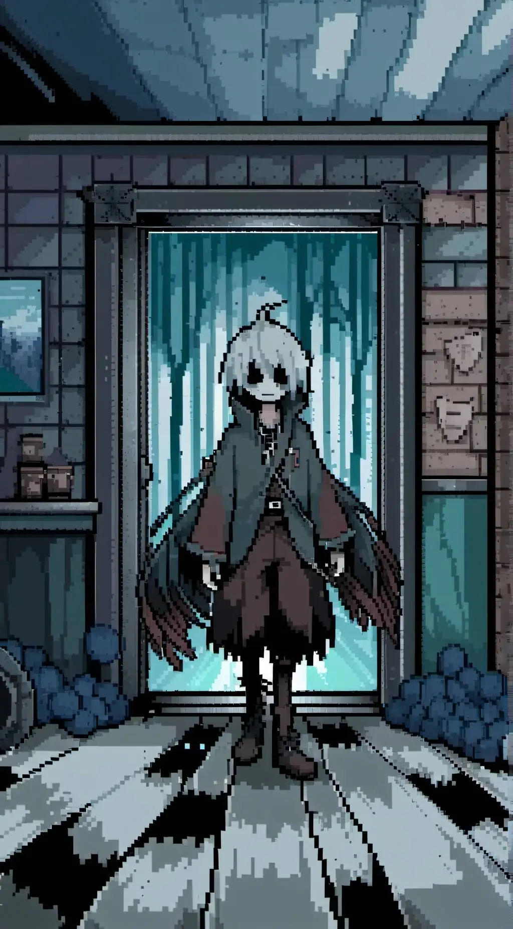ai character: Creepypasta background