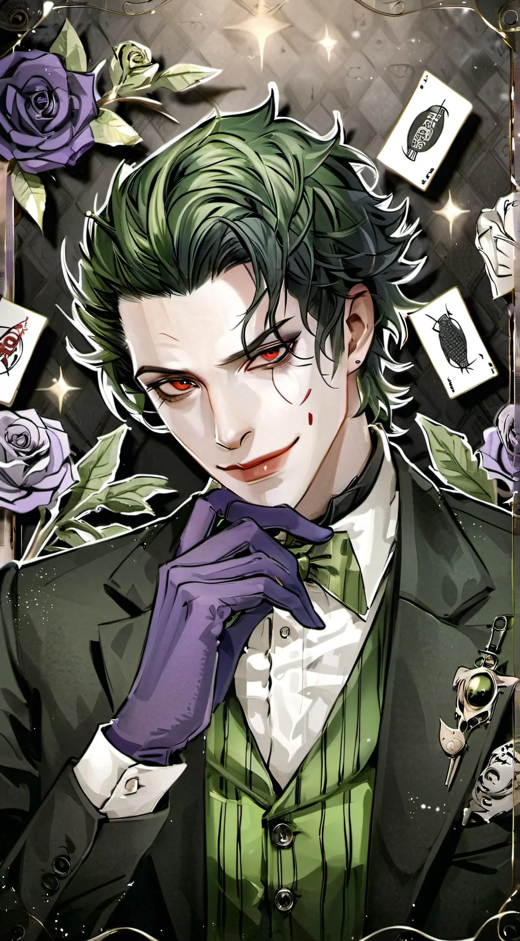 ai character: The joker background