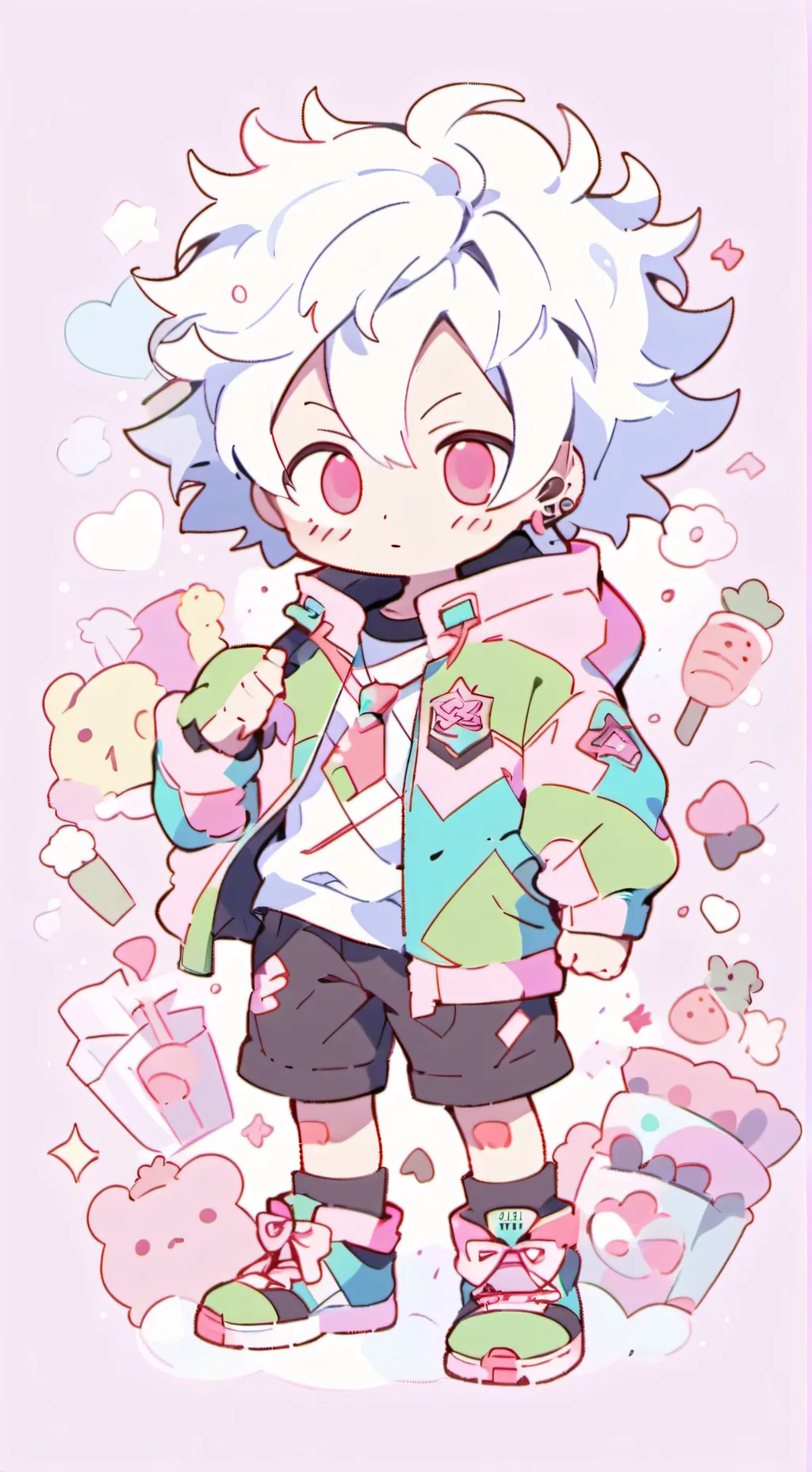 ai character: [Vampires boys🌈] background