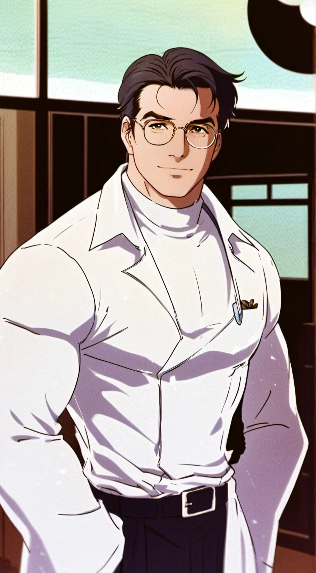 ai character: Professor Atlas background