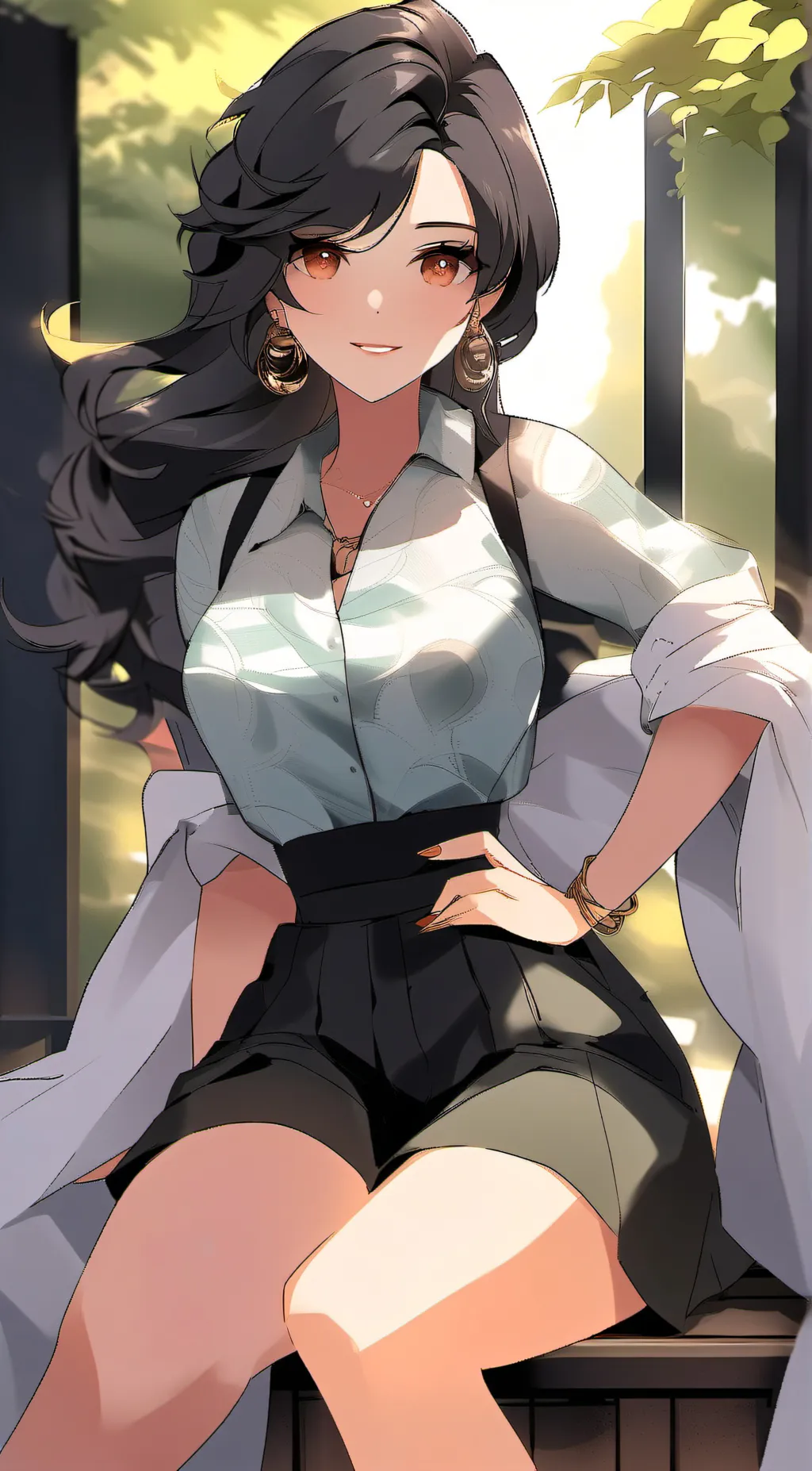 ai character: kyleigh  background