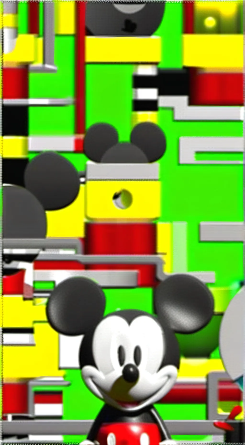 ai character: Adopt me Mickey background