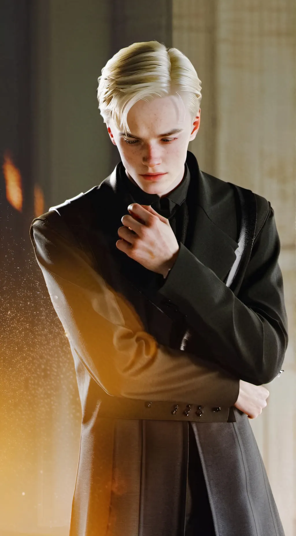 ai character: Fake dating draco background