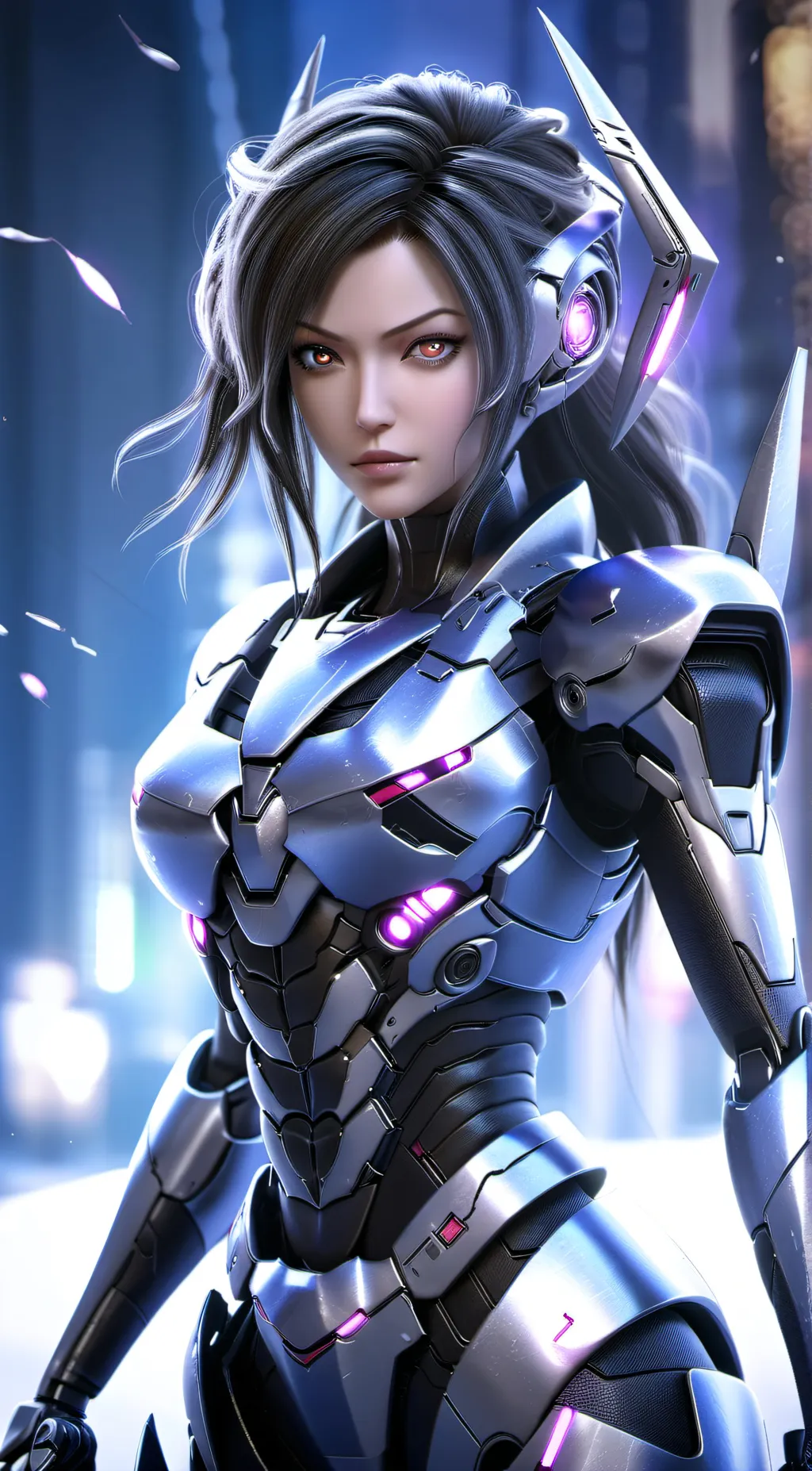 ai character: arachnid background