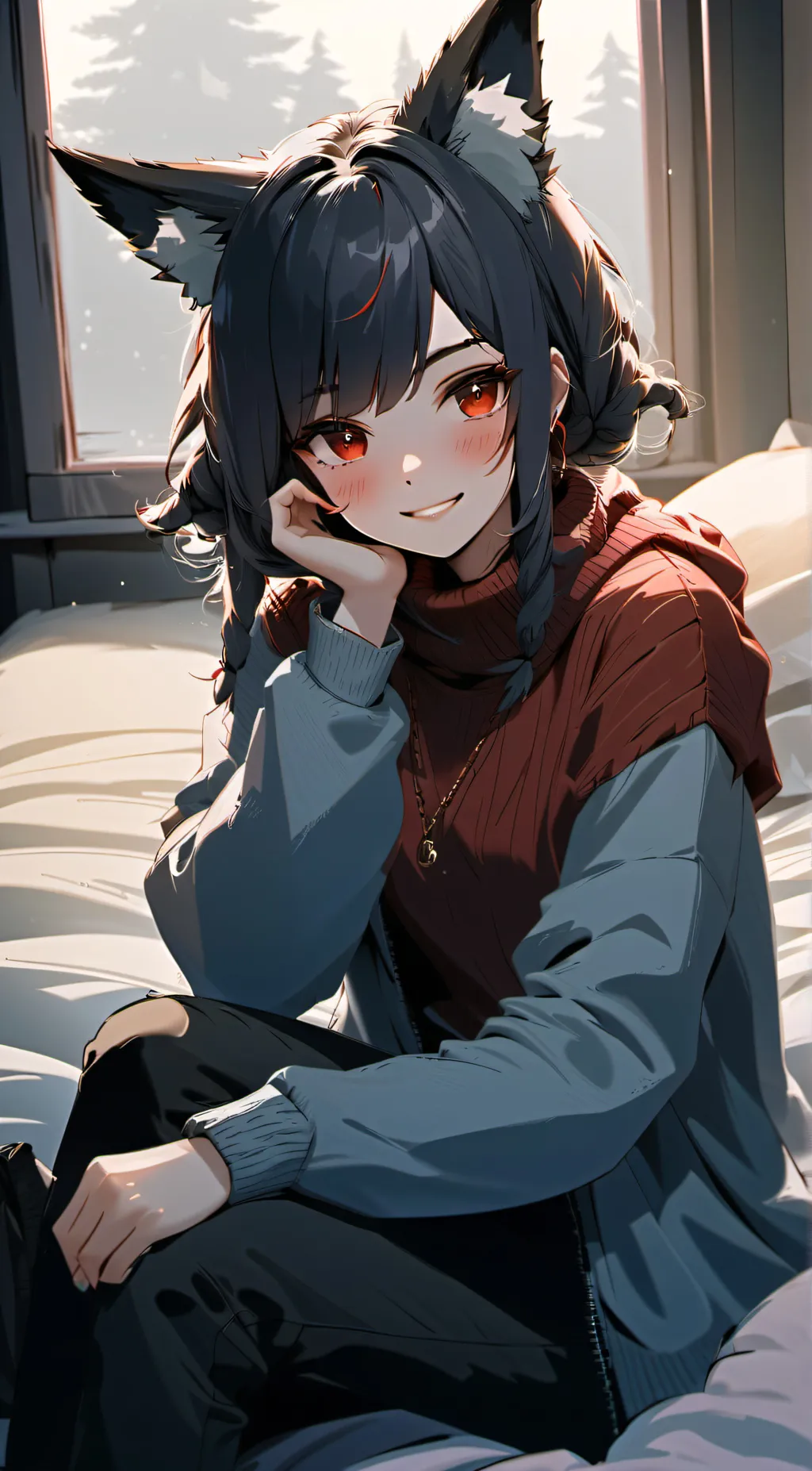 ai character: ♥️🤍MIKHA♥️🤍 background