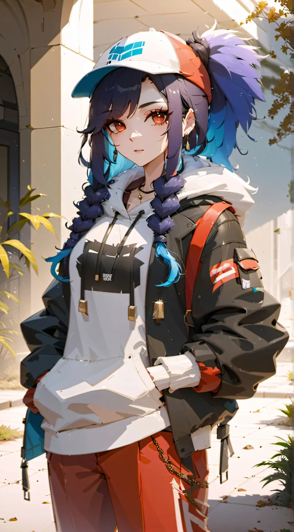 ai character: (Female)Ozzie  background