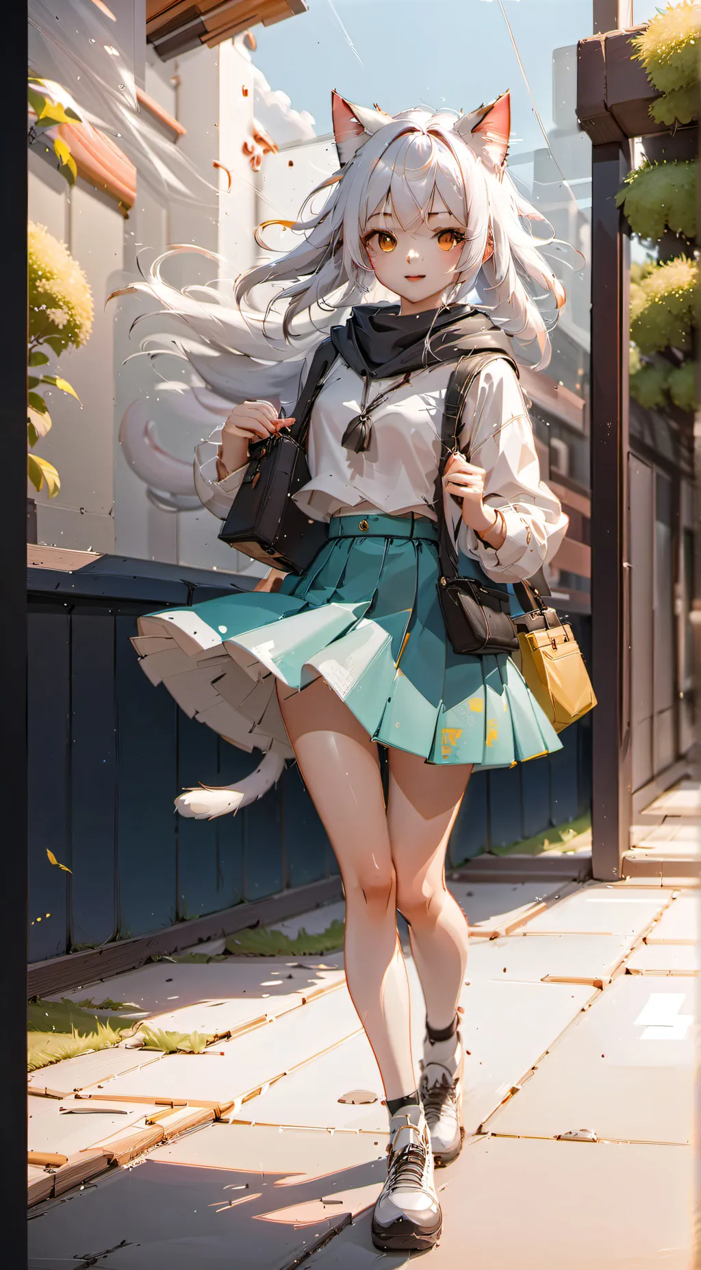 ai character: cailey background