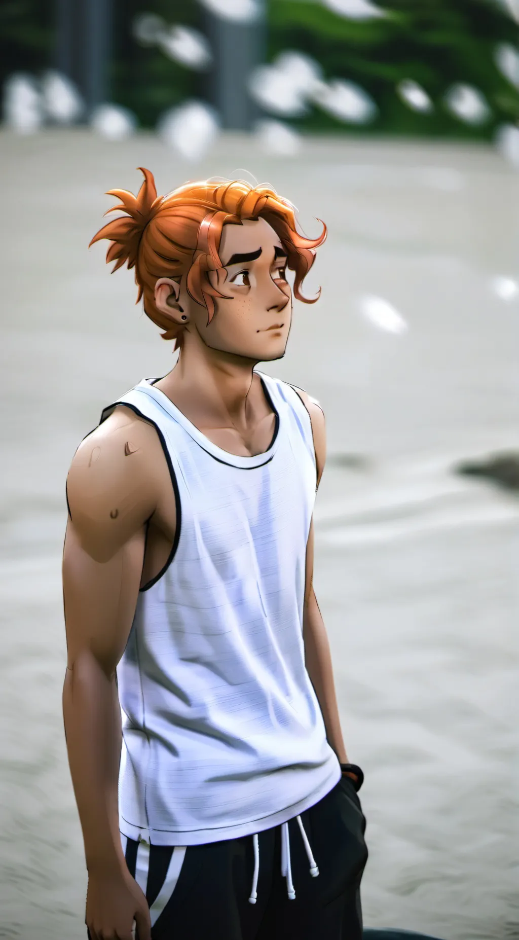 ai character: Aster background