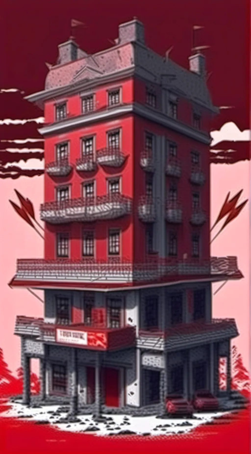 ai character: Hazbin hotel rp background