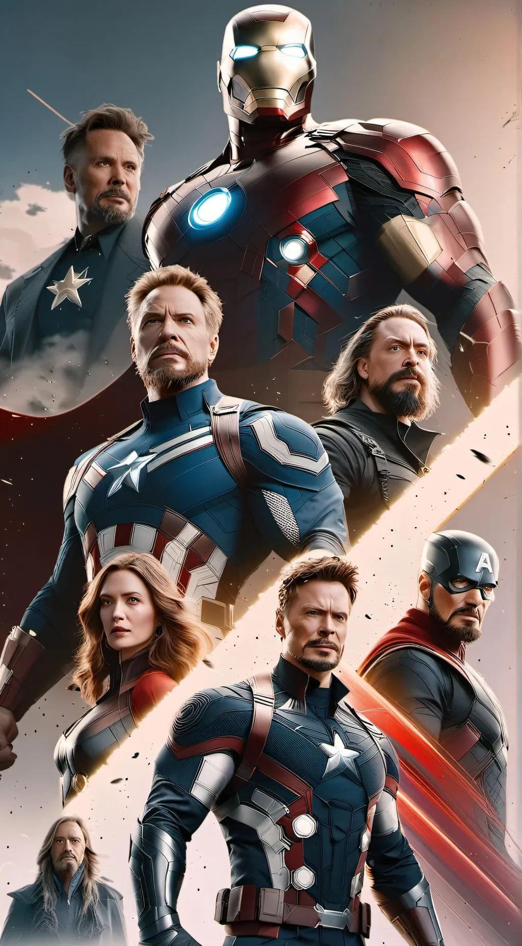 ai character: the avengers background