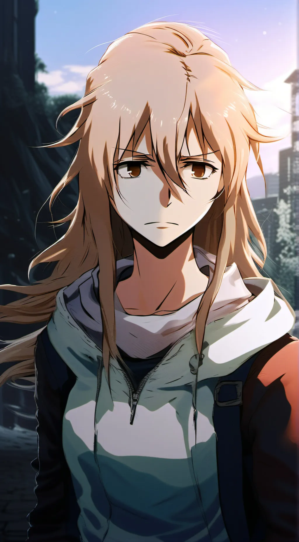 ai character: Claire/Clair Aoki background
