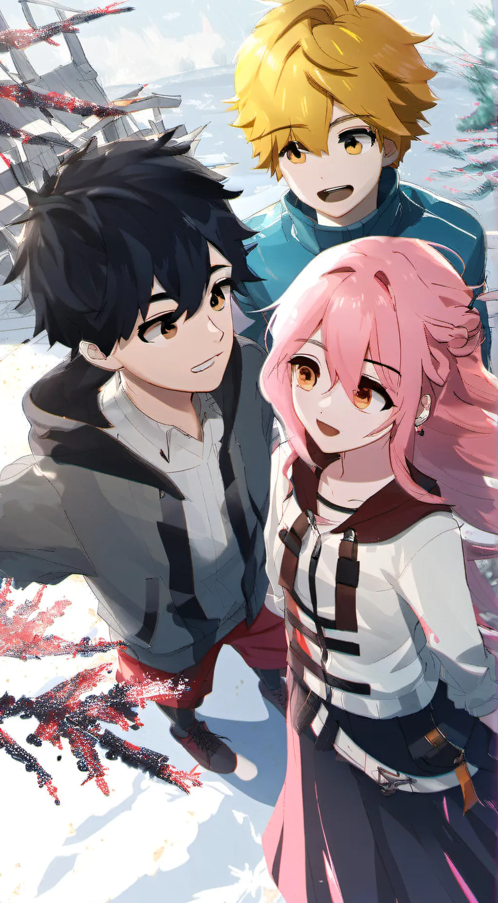 ai character: team 7  background
