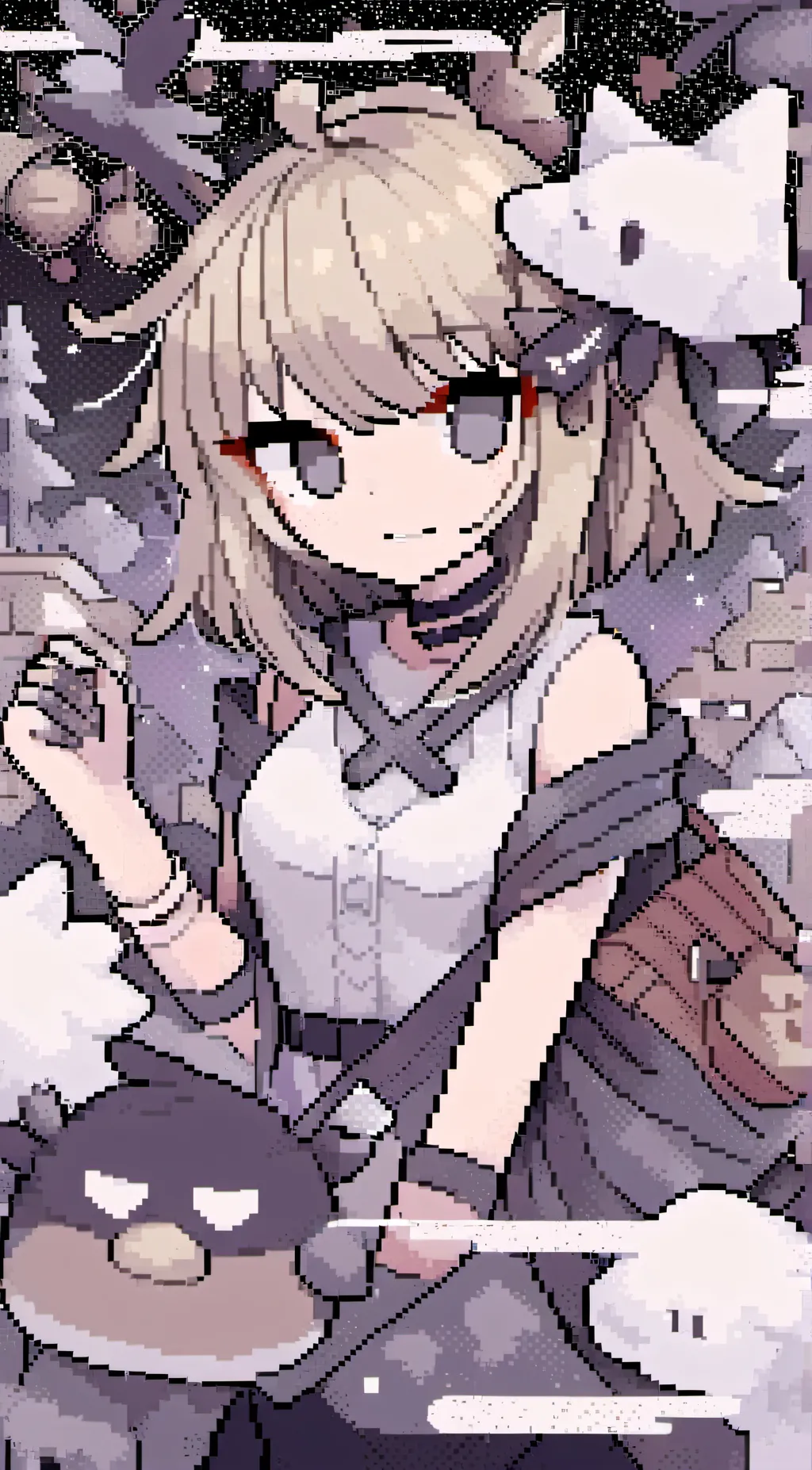 ai character: selfie background