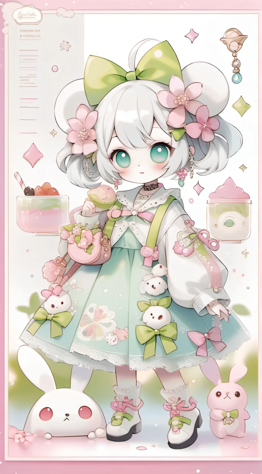 ai character: Stich background