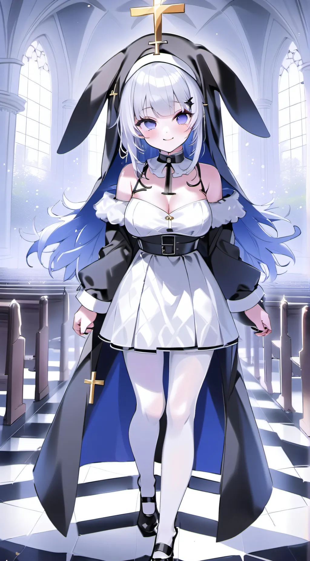 ai character: Anna (Nun) background