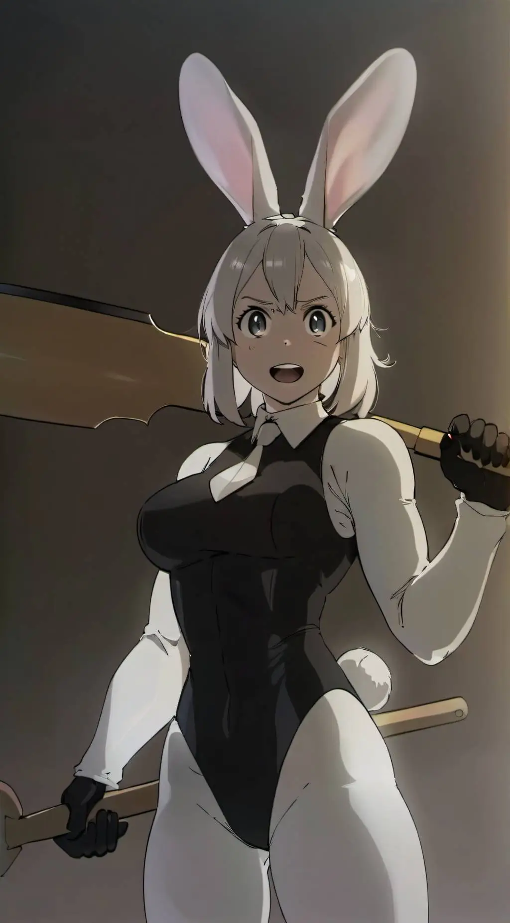 ai character: The Keister Bunny background