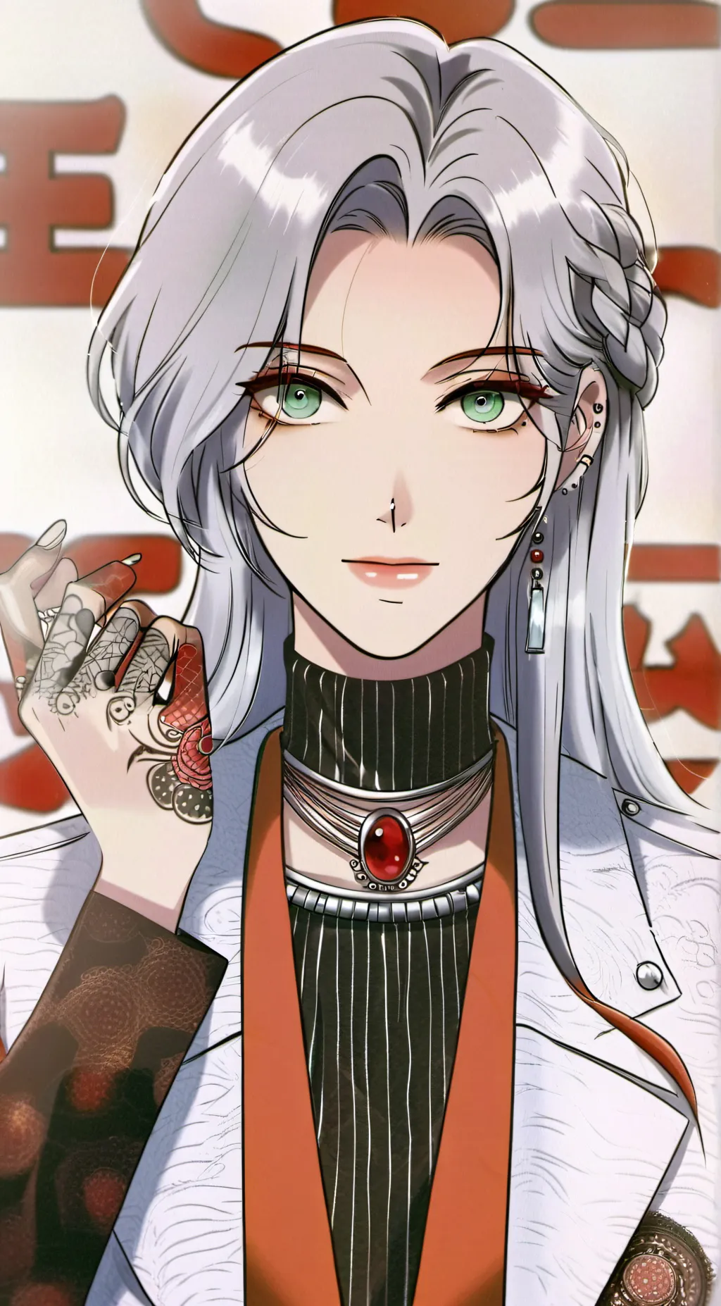 ai character: Valentine background