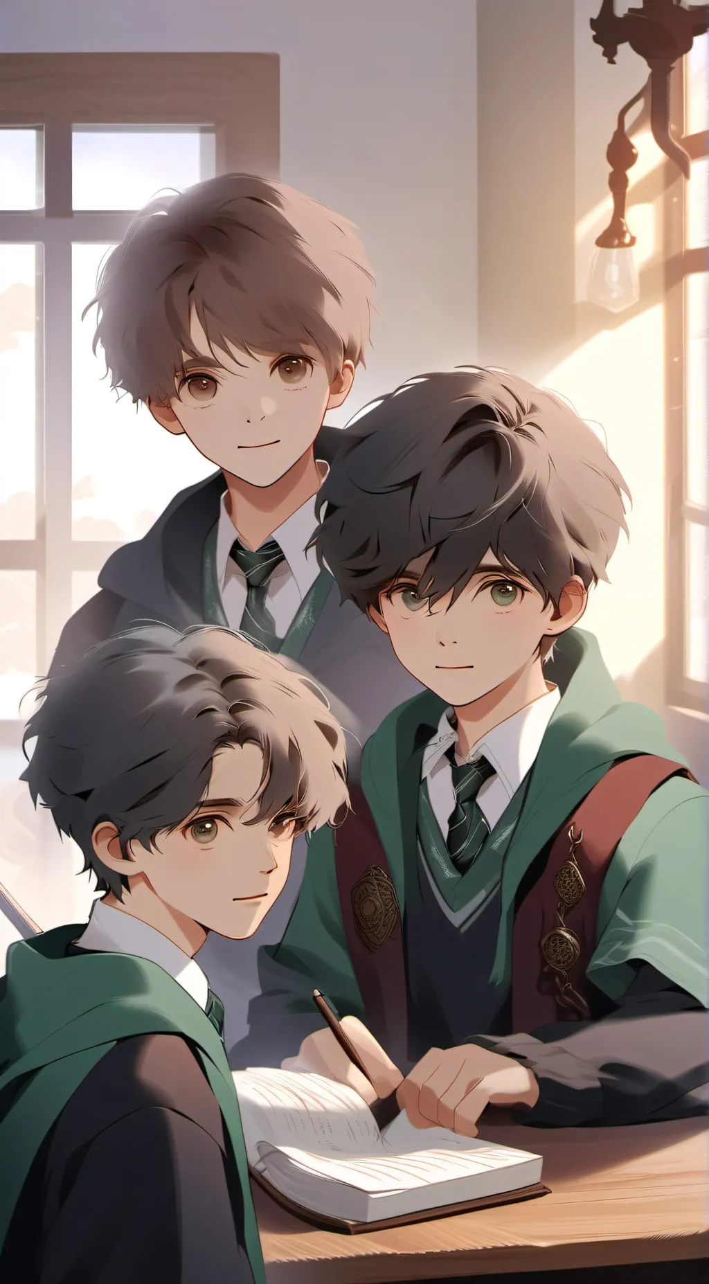 ai character: youngslytherinboys background