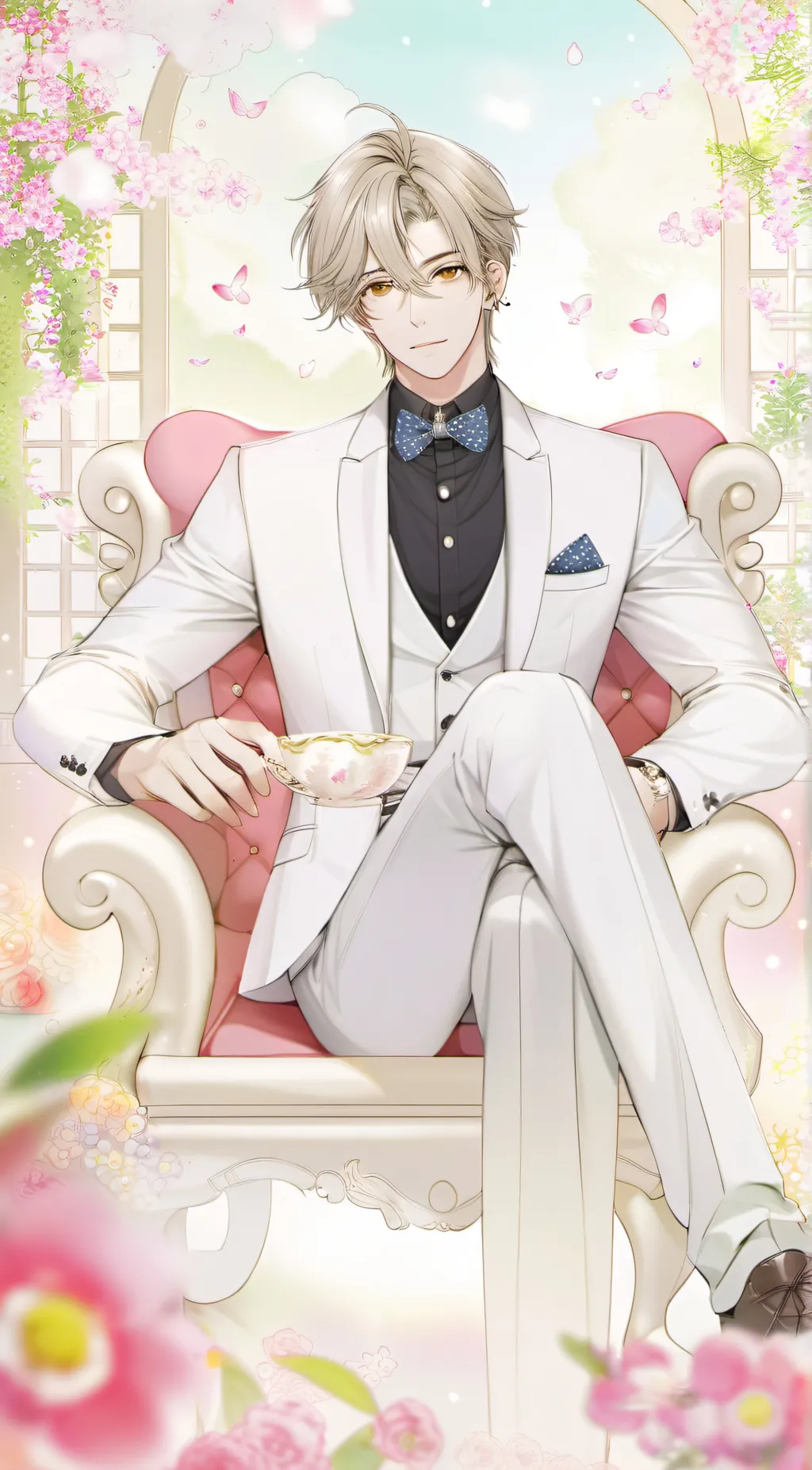 ai character: Xander  background