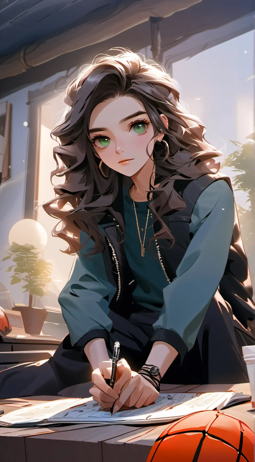 ai character: ~Rose~ background