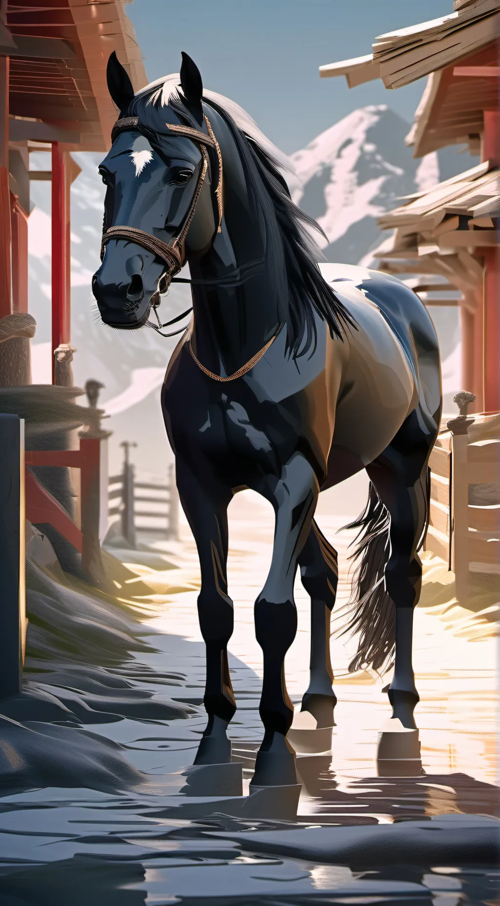 ai character: Free reign background