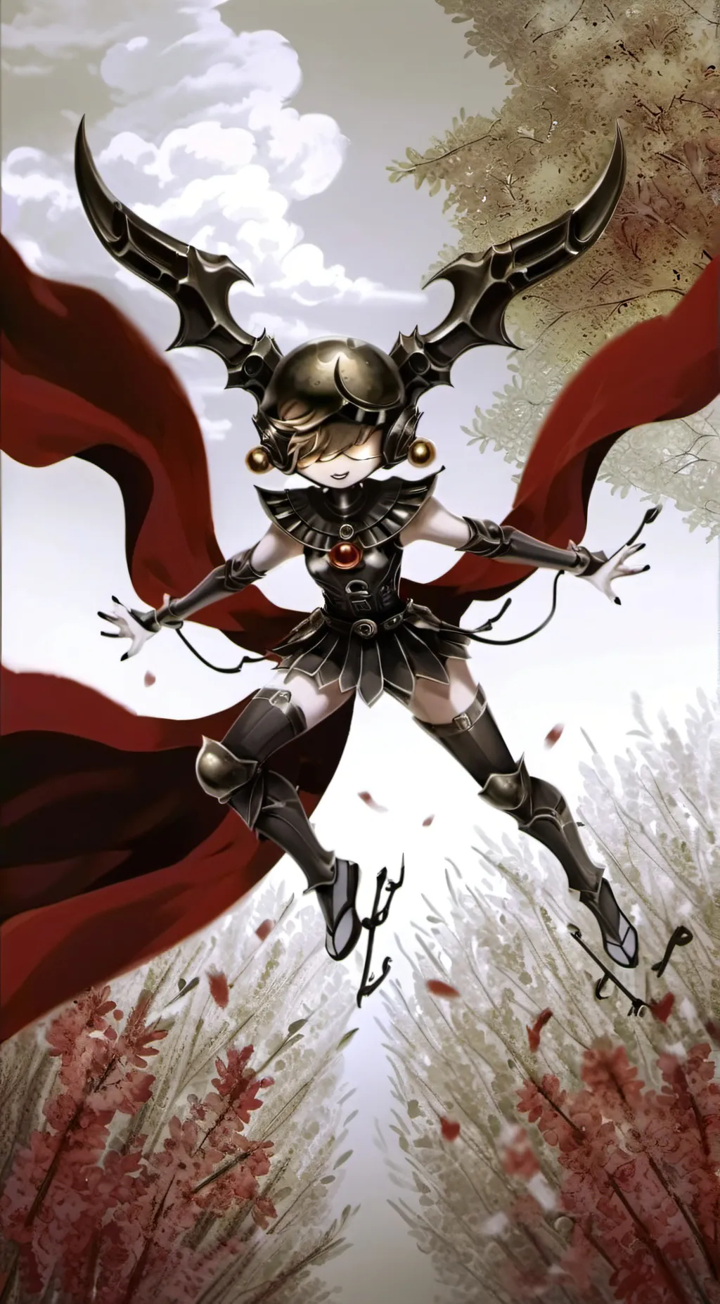 ai character: Y background