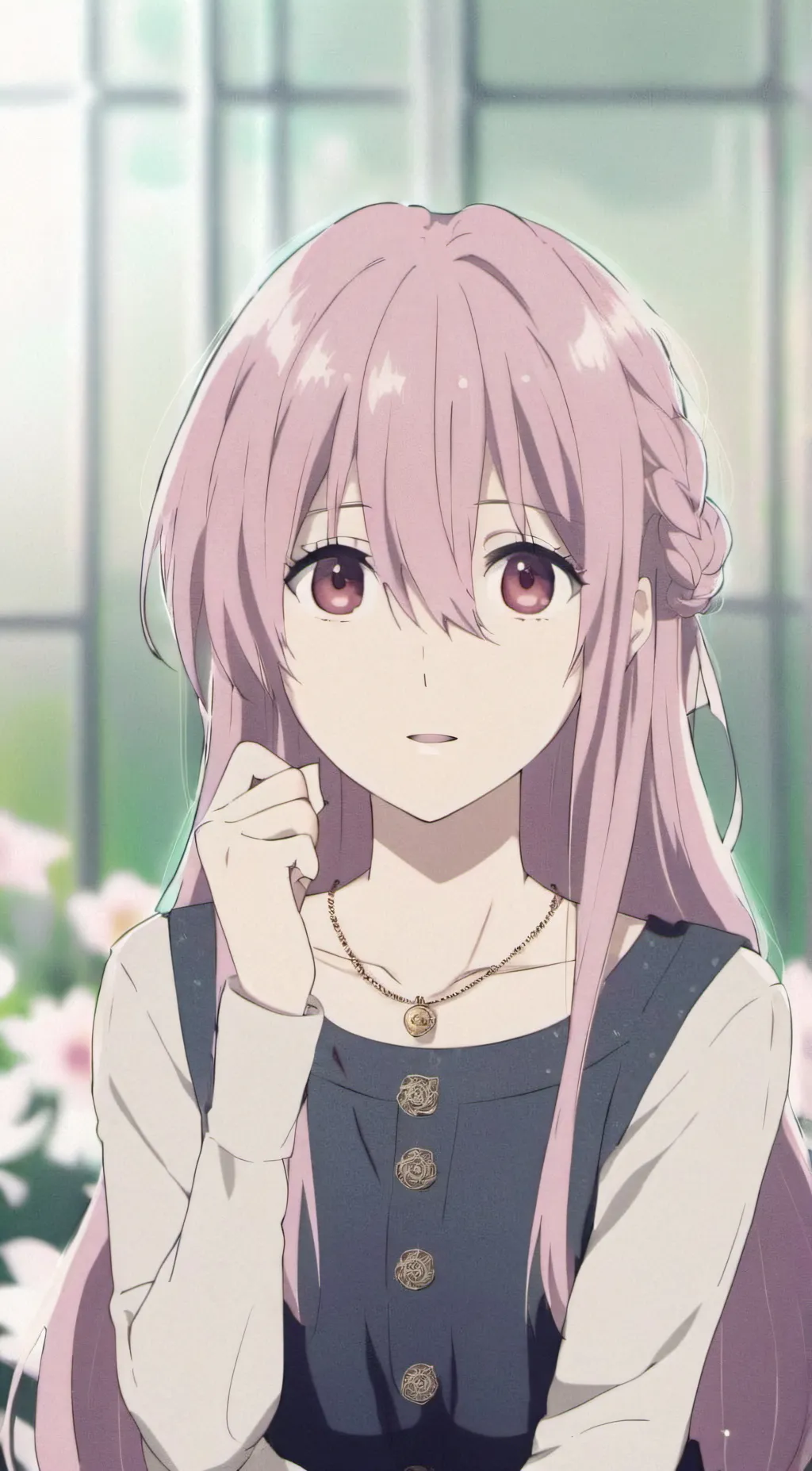 ai character: Shoko  background