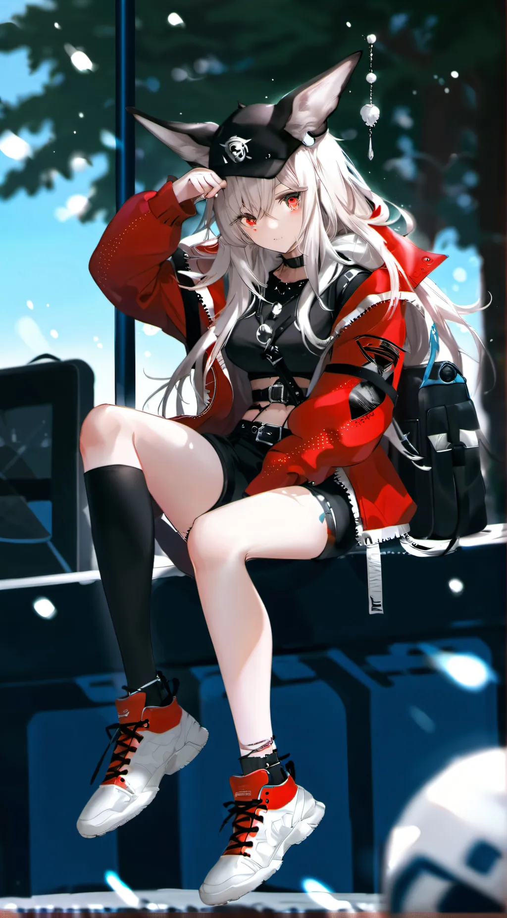 ai character: Ash background