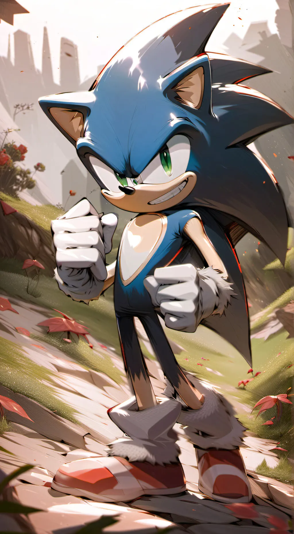 ai character: Sonic Crew background