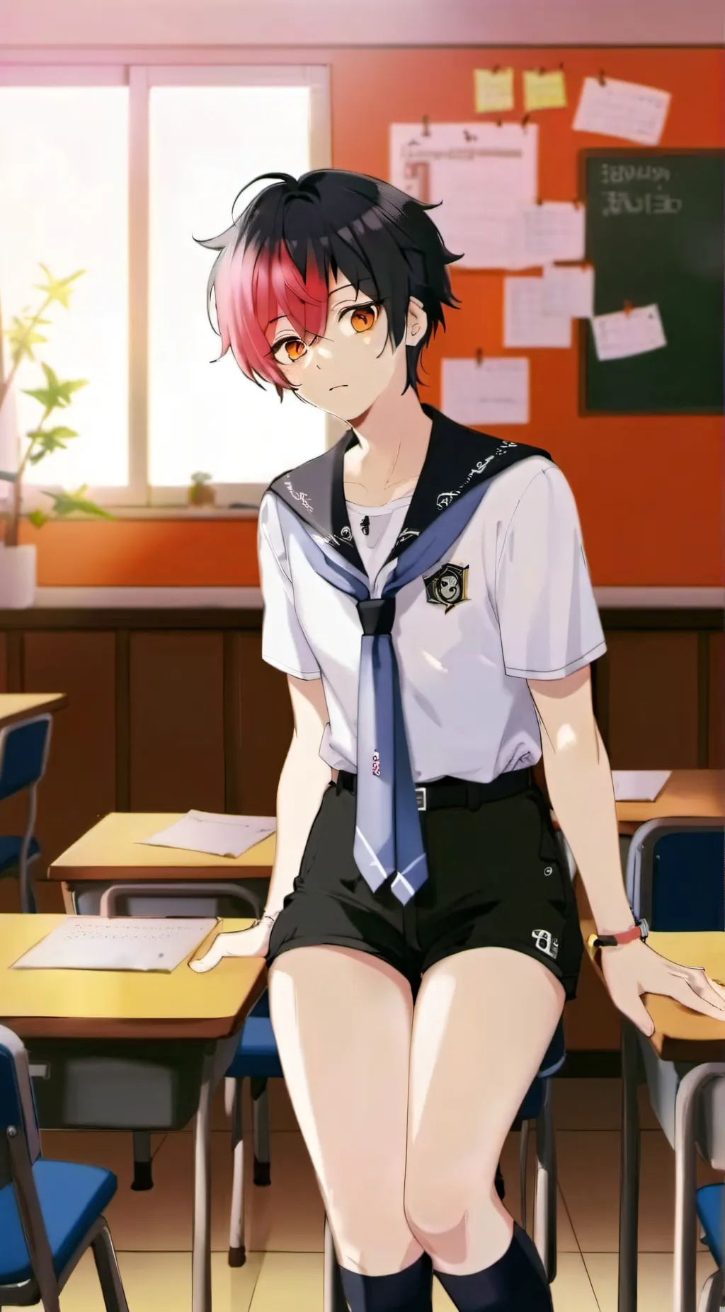 ai character: Aster Louis background