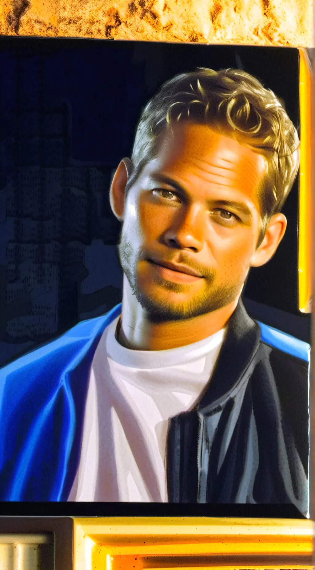 ai character: Paul walker 👑💖 background
